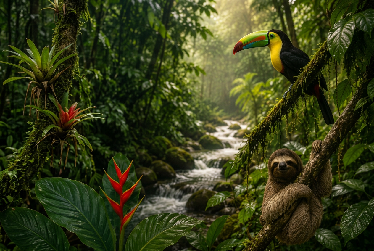 Rainforest & wildlife