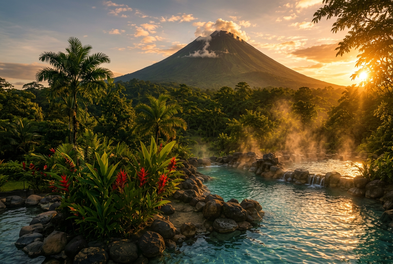Volcanoes & hot springs